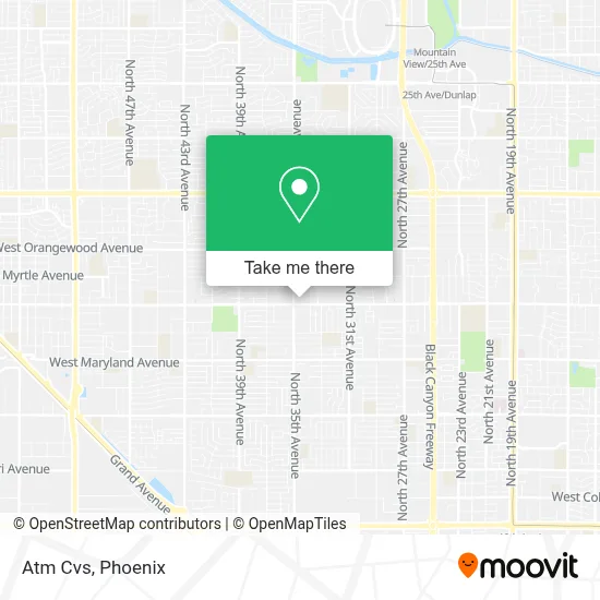 Atm Cvs map
