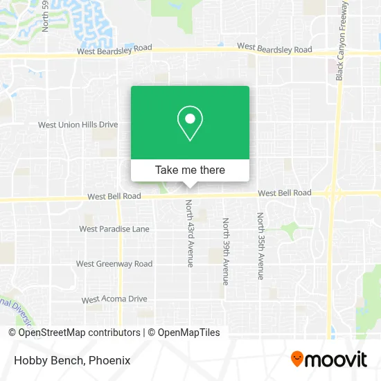 Hobby Bench map
