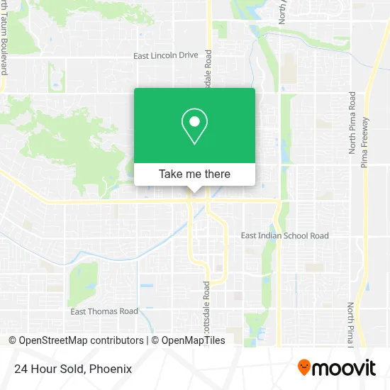 24 Hour Sold map