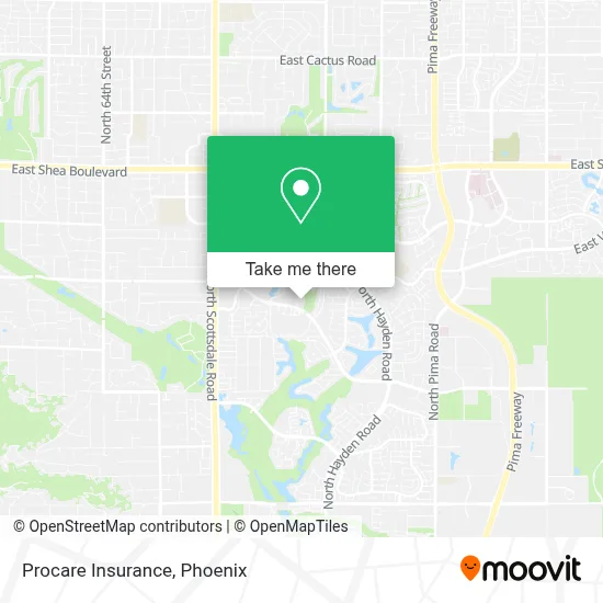 Procare Insurance map