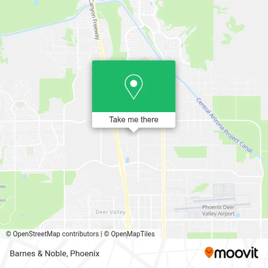 Barnes & Noble map