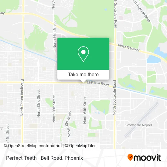 Perfect Teeth - Bell Road map