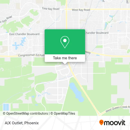 A|X Outlet map