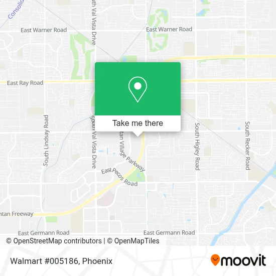 Walmart #005186 map