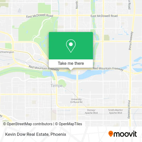 Kevin Dow Real Estate map