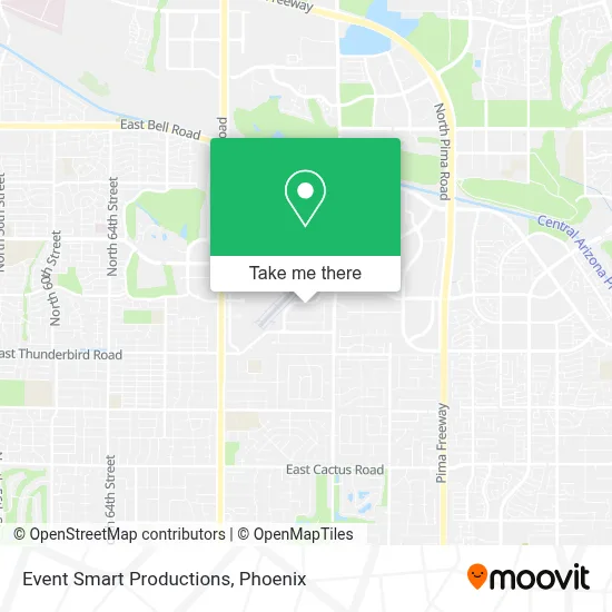 Event Smart Productions map