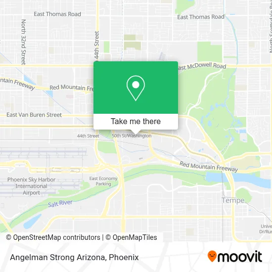 Angelman Strong Arizona map