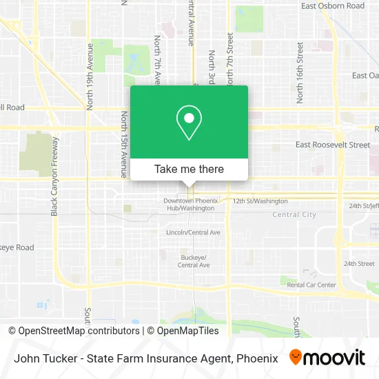 John Tucker - State Farm Insurance Agent map