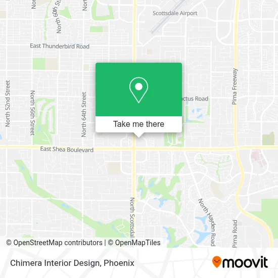 Chimera Interior Design map