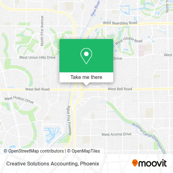 Creative Solutions Accounting map