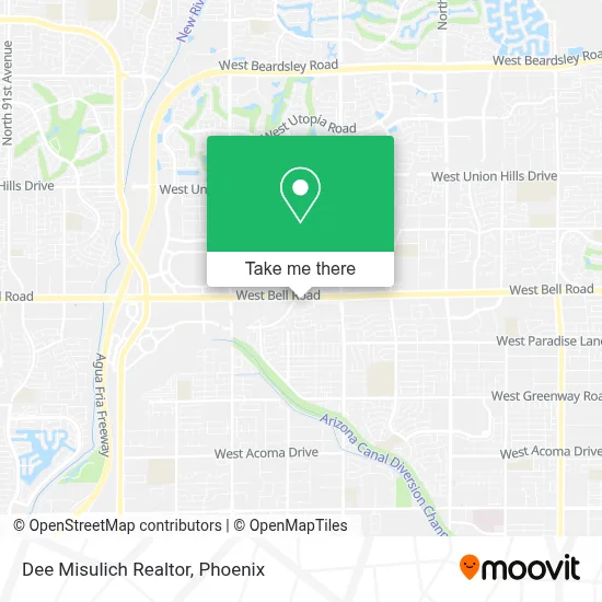 Dee Misulich Realtor map