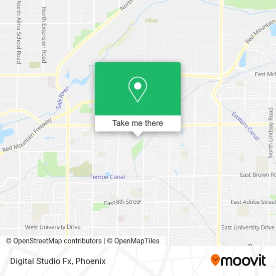 Digital Studio Fx map