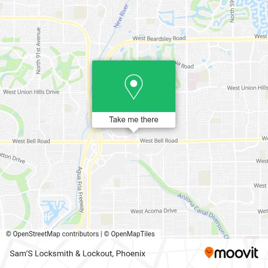 Sam’S Locksmith & Lockout map