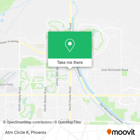 Atm Circle K map
