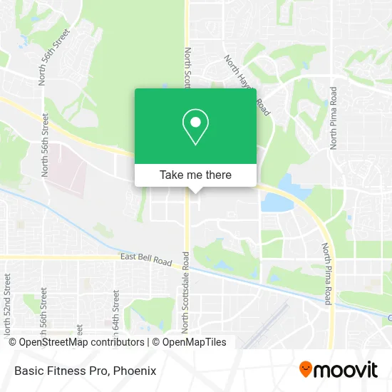 Basic Fitness Pro map