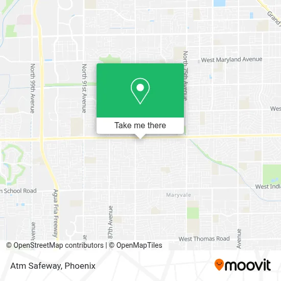 Atm Safeway map