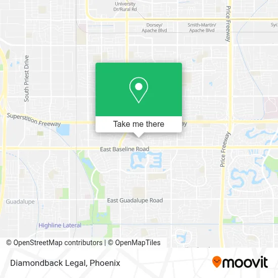 Diamondback Legal map