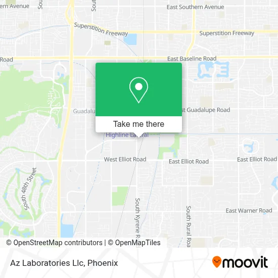 Az Laboratories Llc map