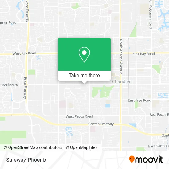 Safeway map
