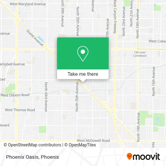 Phoenix Oasis map