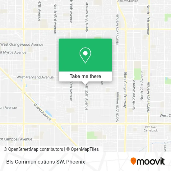 Bls Communications SW map