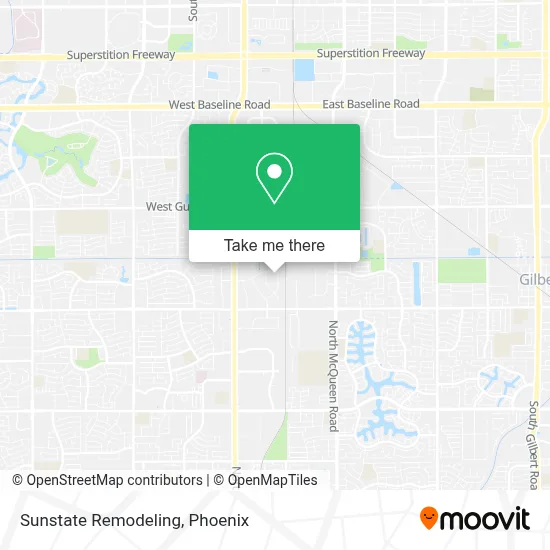 Sunstate Remodeling map