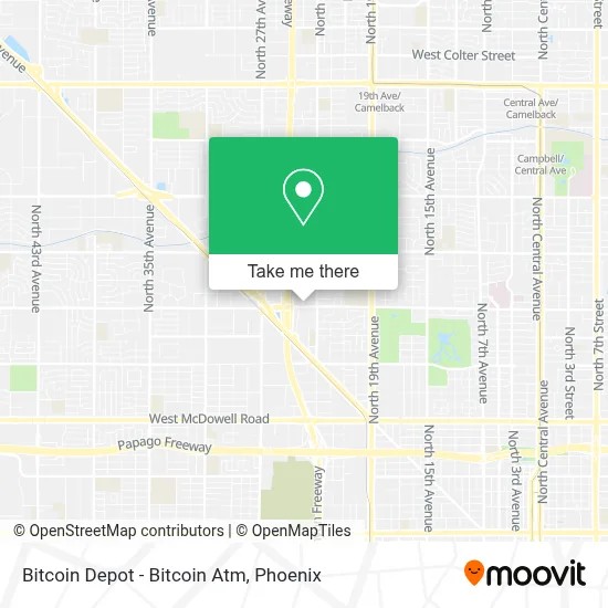 Bitcoin Depot - Bitcoin Atm map