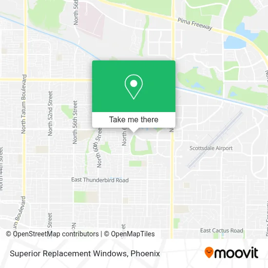 Superior Replacement Windows map