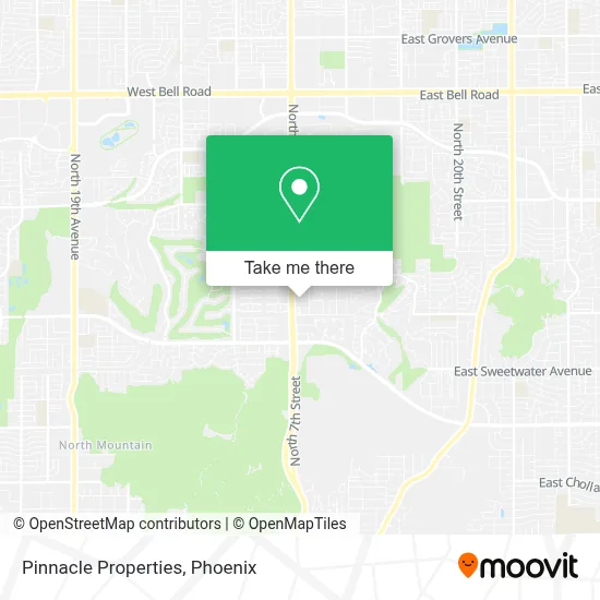 Pinnacle Properties map