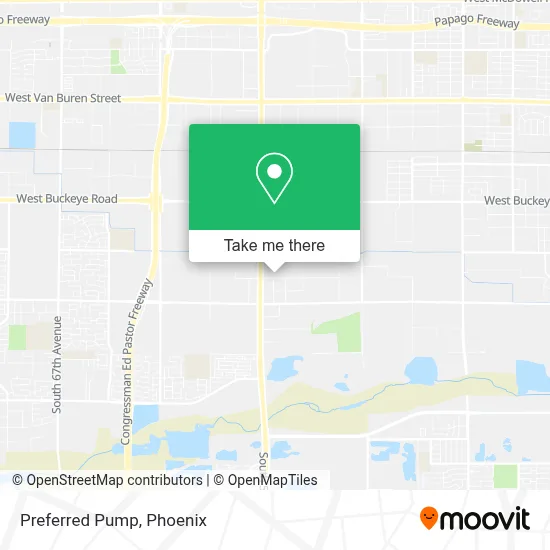 Preferred Pump map