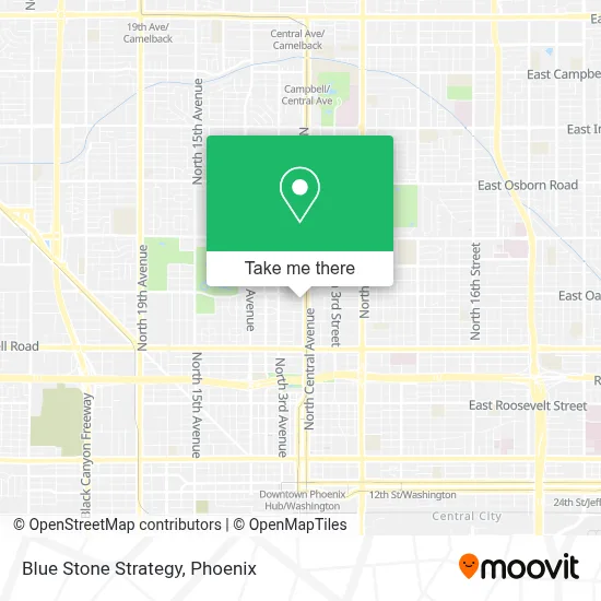 Blue Stone Strategy map