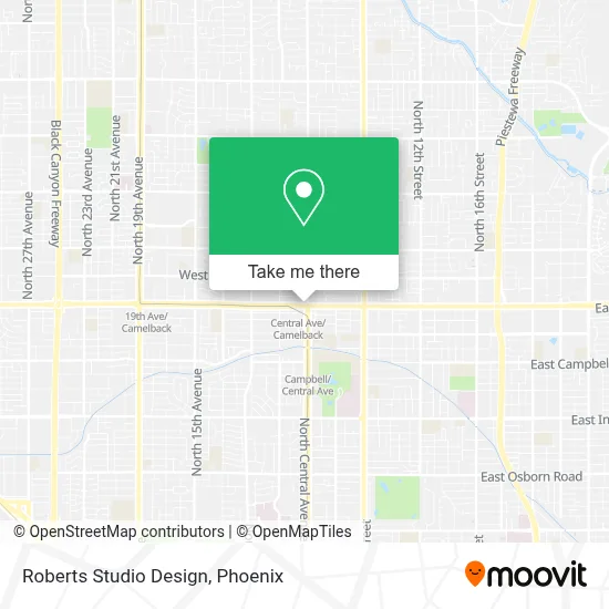 Roberts Studio Design map