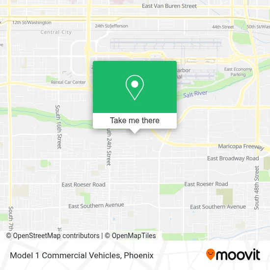 Model 1 Commercial Vehicles map