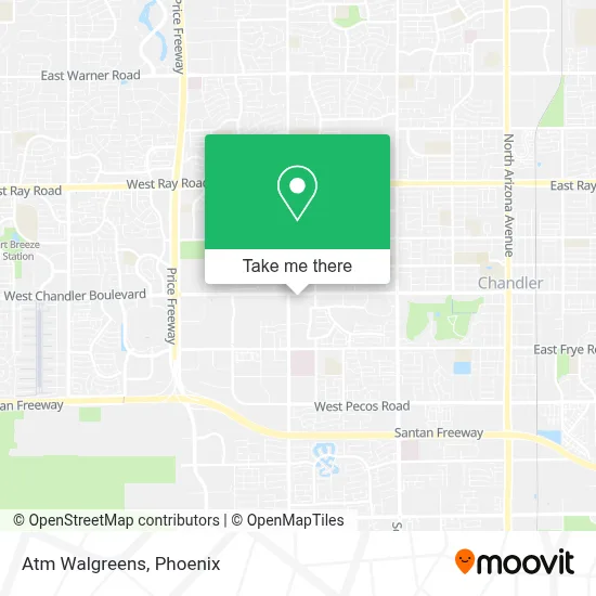 Atm Walgreens map