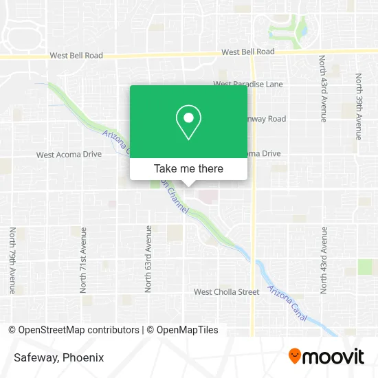 Safeway map