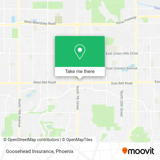 Goosehead Insurance map
