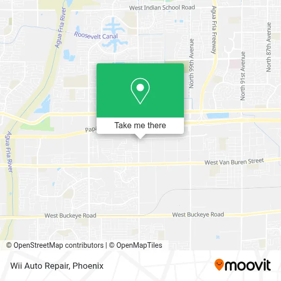 Wii Auto Repair map