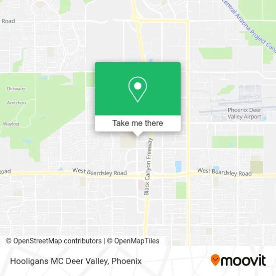 Hooligans MC Deer Valley map