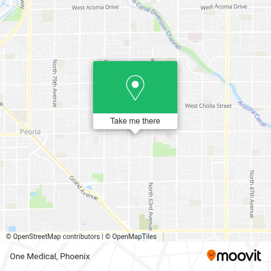One Medical map