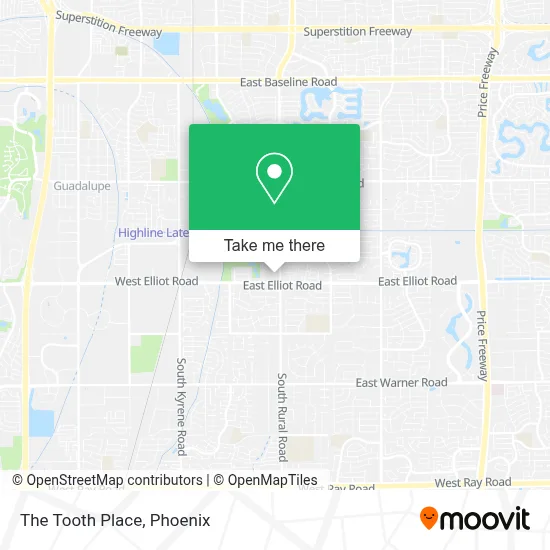 The Tooth Place map