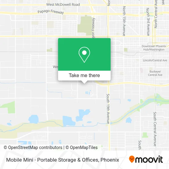 Mobile Mini - Portable Storage & Offices map