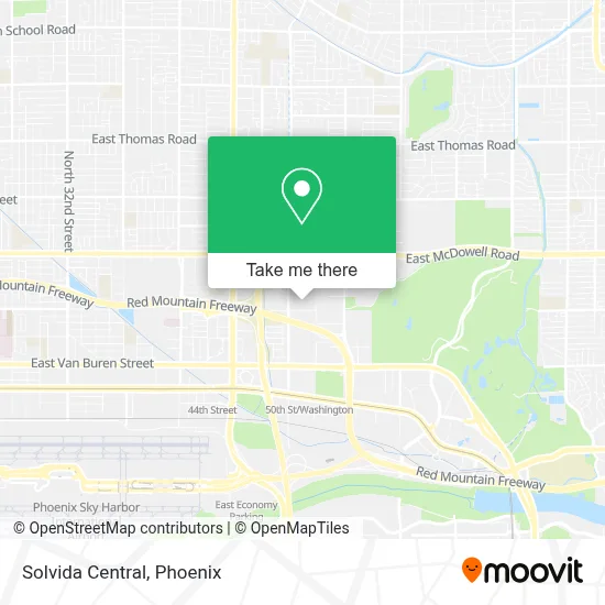 Solvida Central map