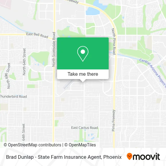 Brad Dunlap - State Farm Insurance Agent map