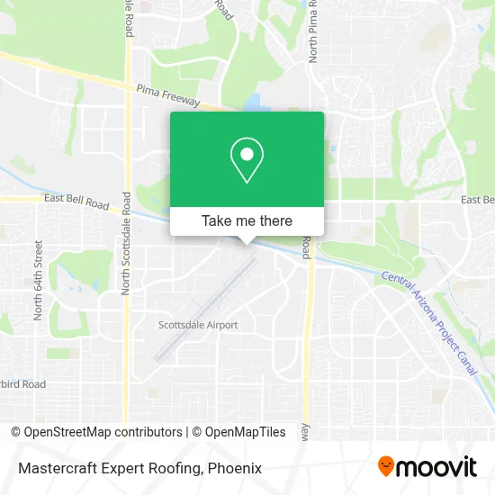 Mastercraft Expert Roofing map