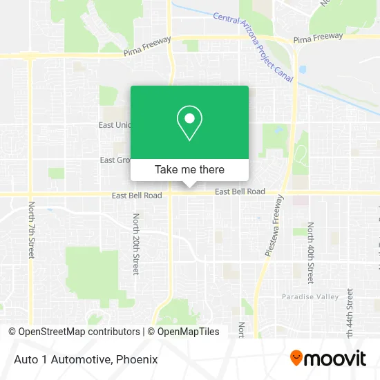 Auto 1 Automotive map