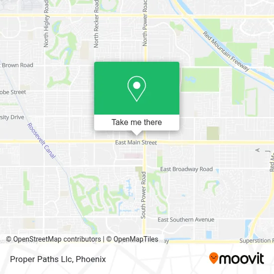 Proper Paths Llc map