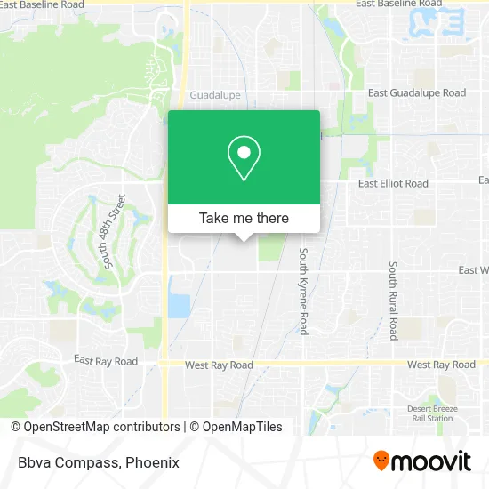 Bbva Compass map