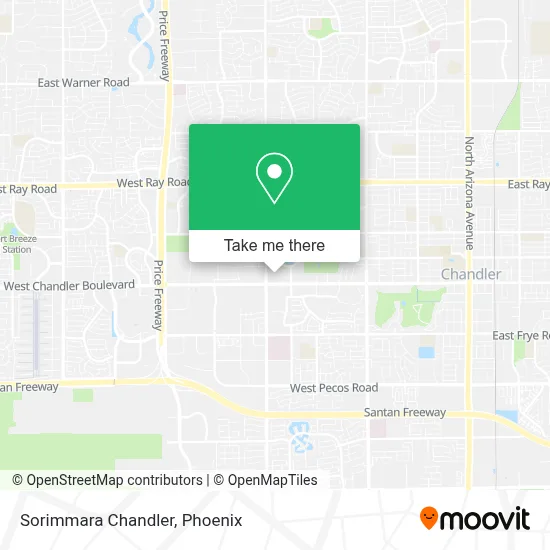 Sorimmara Chandler map