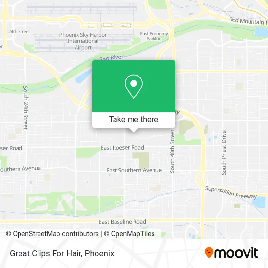 Great Clips For Hair map