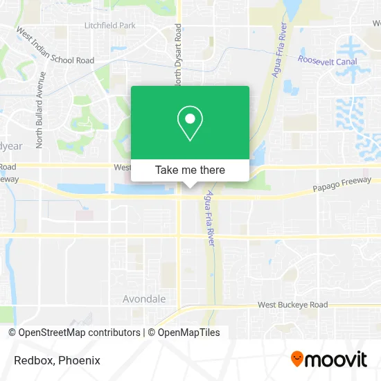Redbox map
